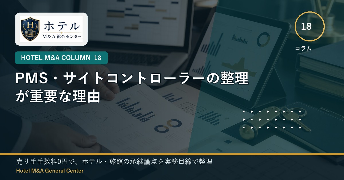 ホテル・旅館M&Aと事業承継の相談イメージ