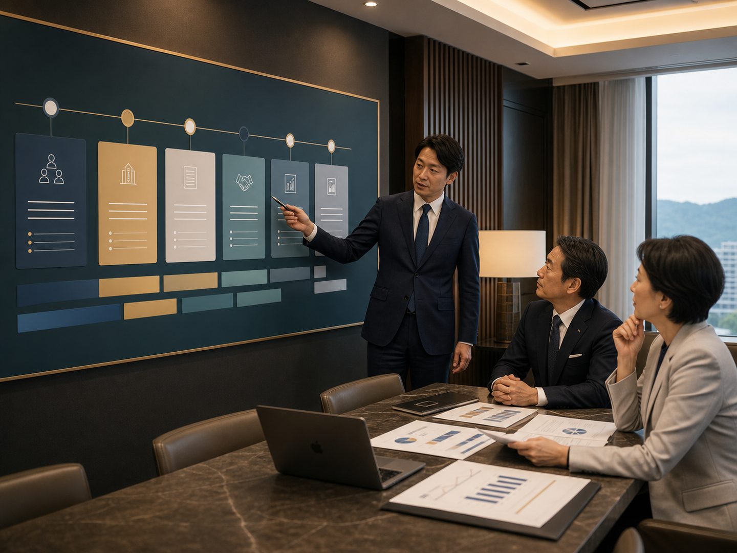 譲渡前に整える資料を示すチェックリスト画像