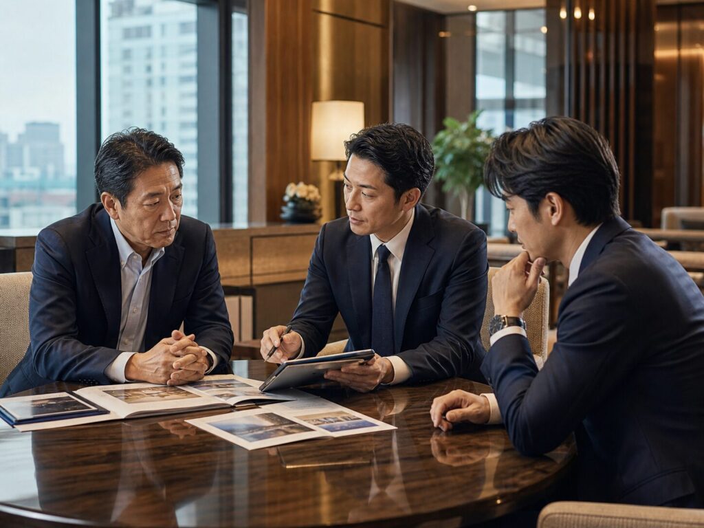 ホテル・旅館M&Aと事業承継の相談イメージ