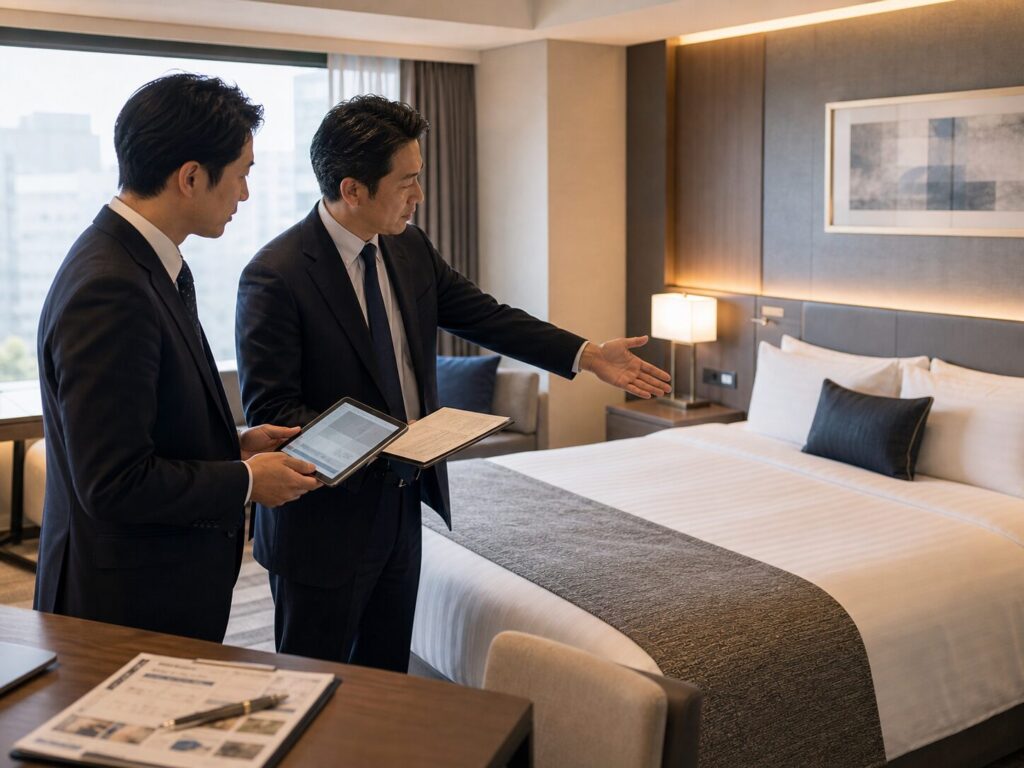 ホテル・旅館M&Aと事業承継の相談イメージ