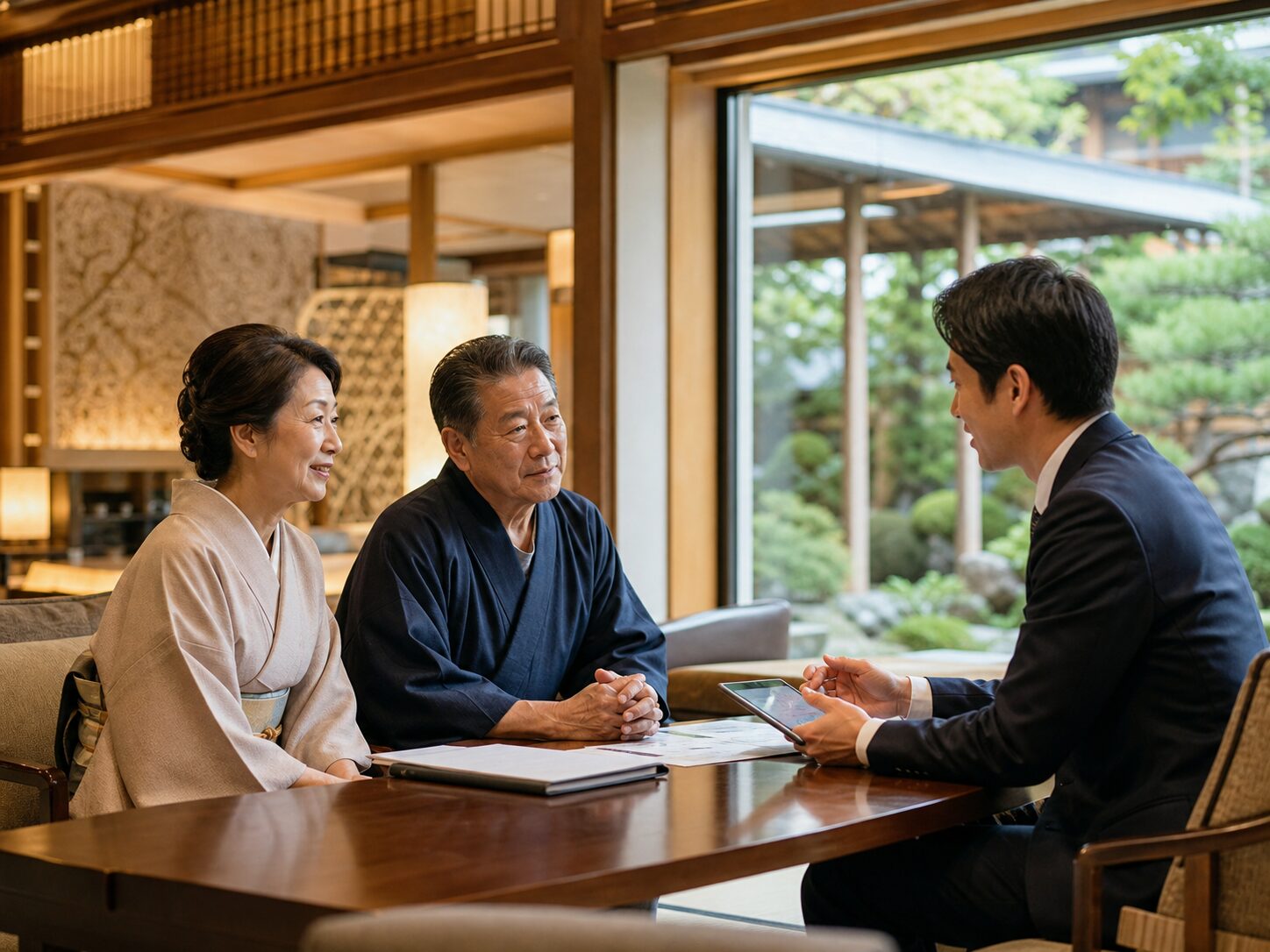 ホテル・旅館M&Aと事業承継の相談イメージ